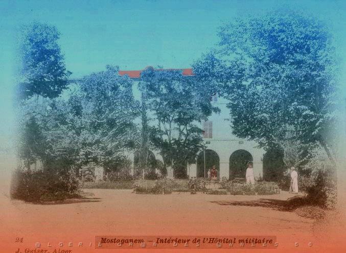 Mostaganem  Interieur de l Hopital militaire.jpg
